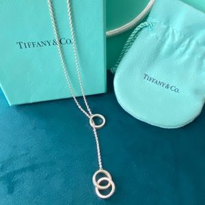 Tiffany & Co. interlocking circles lariat necklace